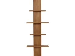 BERLINLODGE Teak-Wandregal HxBxT 151x56x15cm Badregal Hängeregal Regal Hochwertiges B-Grade-Teak Kernholz 20-30 Jahre* Weitere Regale