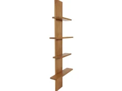 BERLINLODGE Teak-Wandregal HxBxT 151x56x15cm Badregal Hängeregal Regal Hochwertiges B-Grade-Teak Kernholz 20-30 Jahre* Weitere Regale