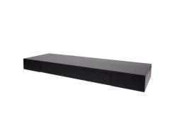 BERLINLODGE Wandregal HxBxT 8x80x25cm Schublade Massiv-Holz Schweberegal Wandboard Hängeregal Regal* Wandregale|Regale Massivholz