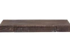 BERLINLODGE Wandregal HxBxT 8x80x25cm Schweberegal Wandboard Hängeregal Regal Schublade Massiv-Holz Shabby* Schweberegale|Holzregale