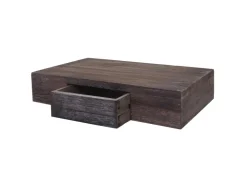 BERLINLODGE Wandregal Ilse HxBxT 8x40x25cm Regal Hängeregal Mit Schublade 40cm Shabby* Holzregale