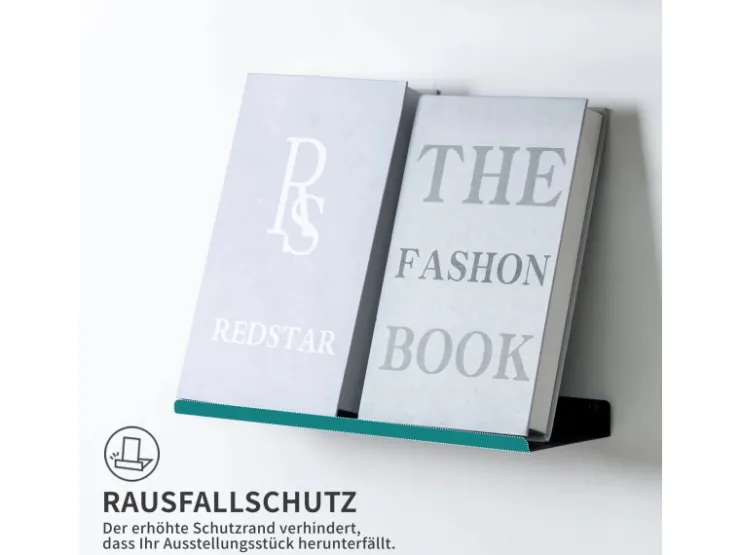 BERLINLODGE Wandregal Metall 3er Set Matte Schwarz Schweberegal Wandboards Bücherregal 3-Teiliges Hängeregal Wanddeko* Wandregale|Bücherregale