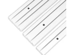 Bestlivings 240 cm Innenlaufschiene 1 Läufig / 2 x 120 cm* Gardinenschienen