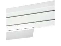 Bestlivings 120 cm Vorhangschiene mit Blende 1 Lauf Grau* Gardinenschienen