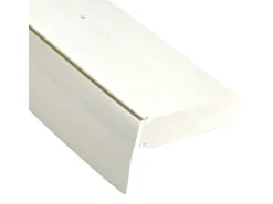 Bestlivings 180 cm Vorhangschiene mit Blende 1 Lauf Grau / 2 x 90 cm* Gardinenschienen