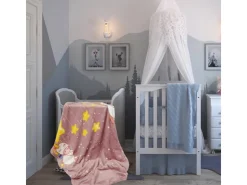 Bestlivings Baby Fleecedecke 75 x 100 cm Einhorn