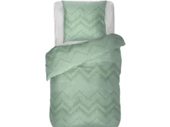 Bestlivings Bettwäsche Renforce 80 x 80 cm & 135 x 200 cm ZickZack Mint
