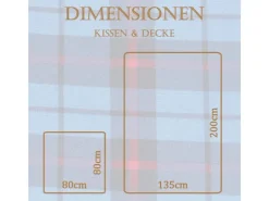 Bestlivings Bettwäsche-Set Renforce 135 x 200 cm - Flannel