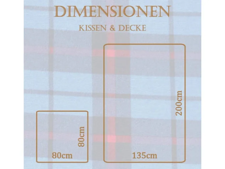 Bestlivings Bettwäsche-Set Renforce 135 x 200 cm - Flannel