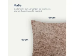 Bestlivings Dekokissen Chenille 60 x 60 cm* Kissenbezüge