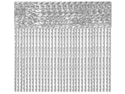 Bestlivings 2er Pack Fadenvorhang Fadengardine Gardine Vorhang 90 cm x 240 cm* Türvorhänge