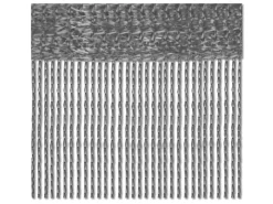Bestlivings 2er Pack Fadenvorhang Fadengardine Gardine Vorhang 140 cm x 240 cm* Türvorhänge
