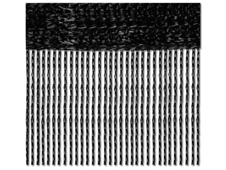 Bestlivings 2er Pack Fadenvorhang Fadengardine Gardine Vorhang 140 cm x 240 cm