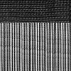 Bestlivings Fadengardine Vorhang für Wohnwagen in Schwarz 56 cm x 185 cm