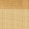 Bestlivings Fadengardine Vorhang für Wohnwagen Gold Plus Gardinenstange 56 cm x 185 cm