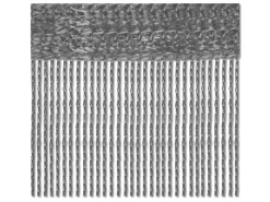 Bestlivings Fadenvorhang Fadengardine Vorhang Gardine Dunkelgrau 90 cm x 245 cm