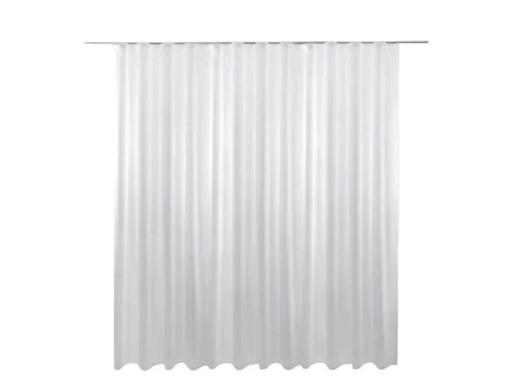 Bestlivings Gardine Skylight Voile Bleiband 300 cm x 245 cm Weiß