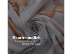 Bestlivings Kinder Bettwäsche 100 x 135 cm & 40 x 60 cm - Bärchen Wolke