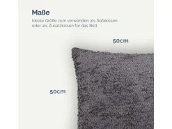 Bestlivings Kissenhülle Chenille 50 x 50 cm