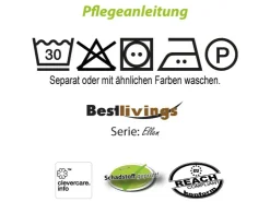 Bestlivings Kissenhülle Ellen Nackenrolle 10 x 25 cm* Kissenbezüge
