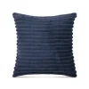 Bestlivings Kissenhülle Kordoptik 40 x 40 cm Mitternachtsblau* Kissenbezüge