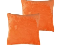 Bestlivings Kissenhülle Kuschel Kissenbezug mit Reißverschluss 50 x 50 cm 2er Pack