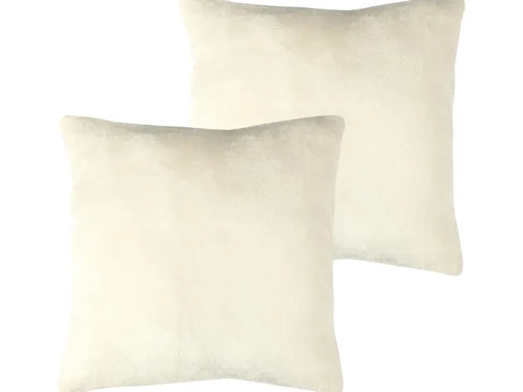 Bestlivings Kissenhülle Kuschel Kissenbezug mit Reißverschluss 45 x 45 cm 2er Pack* Kissenbezüge