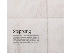 Bestlivings Kissenhülle Lammflor 80 x 80 cm Creme* Kissenbezüge