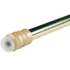 Bestlivings Klemmstange mit Schraubtechnik Glänzend Gold 80 bis 120 cm* Seilspanngarnituren|Vorhänge