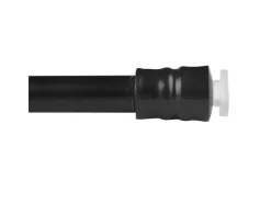 Bestlivings Klemmstange mit Schraubtechnik Schwarz 60 bis 90 cm* Türvorhänge