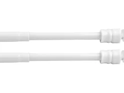 Bestlivings Klemmstangen mit Schraubtechnik Weiß 60 bis 90 cm 2er Pack* Seilspanngarnituren