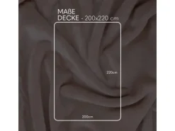 Bestlivings Kuscheldecke Cashmere Touch 200 x 220 cm* Überwürfe|Decken