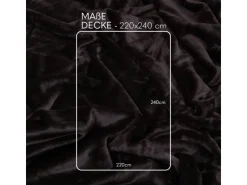 Bestlivings Kuscheldecke Mirabella Cashmere Touch 220 x 240 cm* Überwürfe|Decken