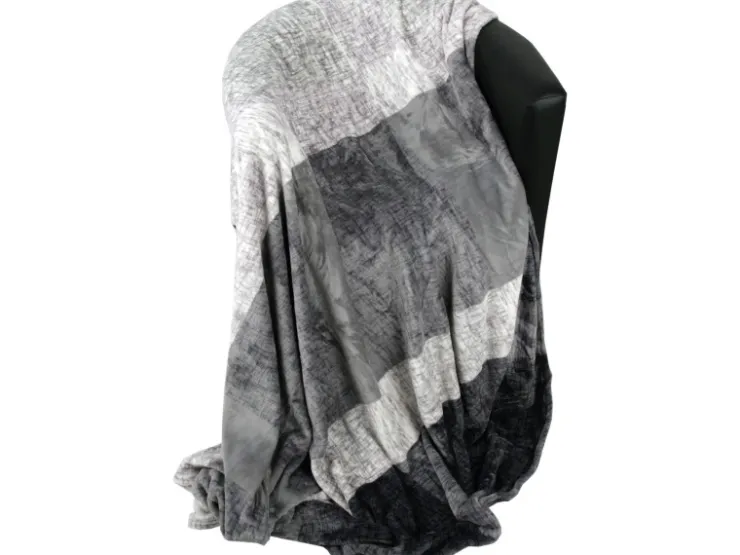 Bestlivings Kuscheldecke 150 x 200 cm Flanell Cross Check