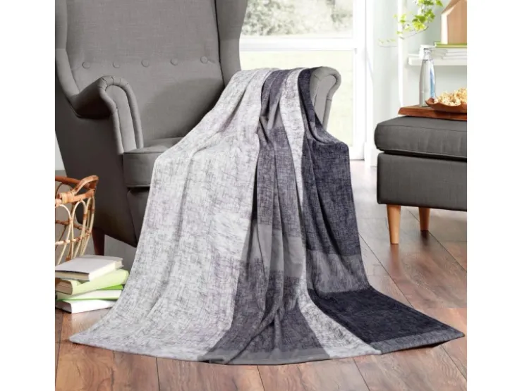 Bestlivings Kuscheldecke 150 x 200 cm Flanell Cross Check