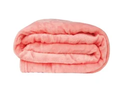 Bestlivings Kuscheldecke Celina 2er Pack Lachs 180 x 220 cm* Überwürfe