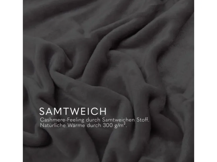 Bestlivings Kuscheldecke Mirabella Cashmere Touch 220 x 240 cm