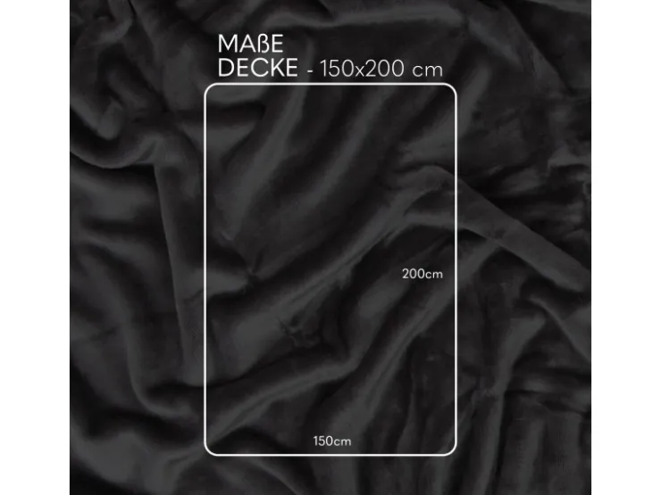 Bestlivings Kuscheldecke Cashmere Touch 150 x 200 cm* Decken|Überwürfe