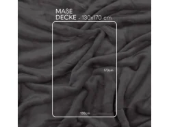 Bestlivings Kuscheldecke Mirabella Cashmere Touch 130 x 170 cm* Überwürfe