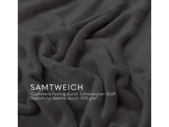 Bestlivings Kuscheldecke Mirabella Cashmere Touch 130 x 170 cm* Überwürfe