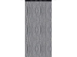 Bestlivings Metall Optik Fadenvorhang Trennvorhang Gardine Stangendurchzug ca. 90 cm x 250 cm
