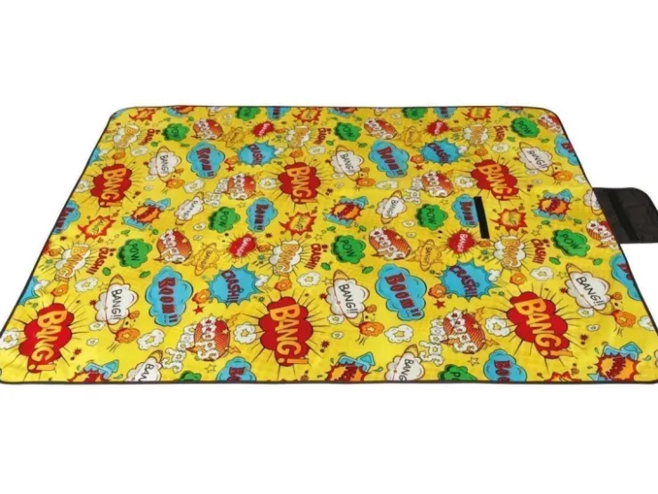 Bestlivings Picknickdecke Fotodruck 200 x 100 cm Comic* Decken
