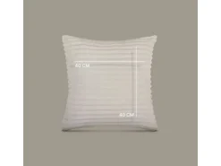 Bestlivings Sofakissen Cord Optik Creme 40 x 40 cm 2er Pack* Kissen