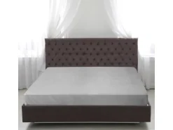 Bestlivings Spannbettlaken Cashmere Touch - 100 x 200 cm Silber* Überwürfe|Decken