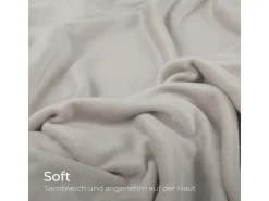 Bestlivings Spannbettlaken Cashmere Touch - 200 x 200 cm Beige