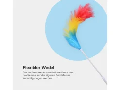Bestlivings Staubwedel Teleskop Ausziehbar Bis 97cm 2er Pack* Bücherregale