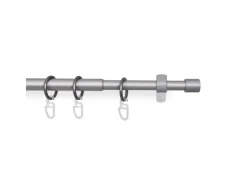 Bestlivings Stilgarnitur Ausziehbar 120 bis 220 cm Silber