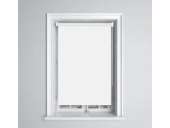 Bestlivings Thermorollo Verdunkelungsrollo mit Klemmträger 80 x 150 cm Weiß