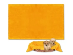 Bestlivings Tierdecke Hundedecke Mikrofaser 80 x 120 cm Hellorange* Überwürfe