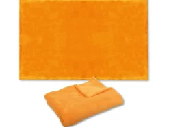 Bestlivings Tierdecke Katzendecke Mikrofaser 90 x 140 cm Maisgelb